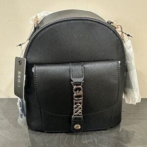 GUESS mini Elegant Black Backpack brand new